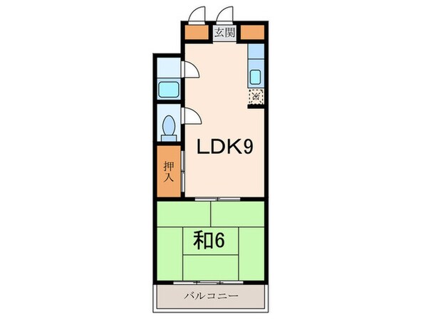 飛鳥グランドパレスの物件間取画像